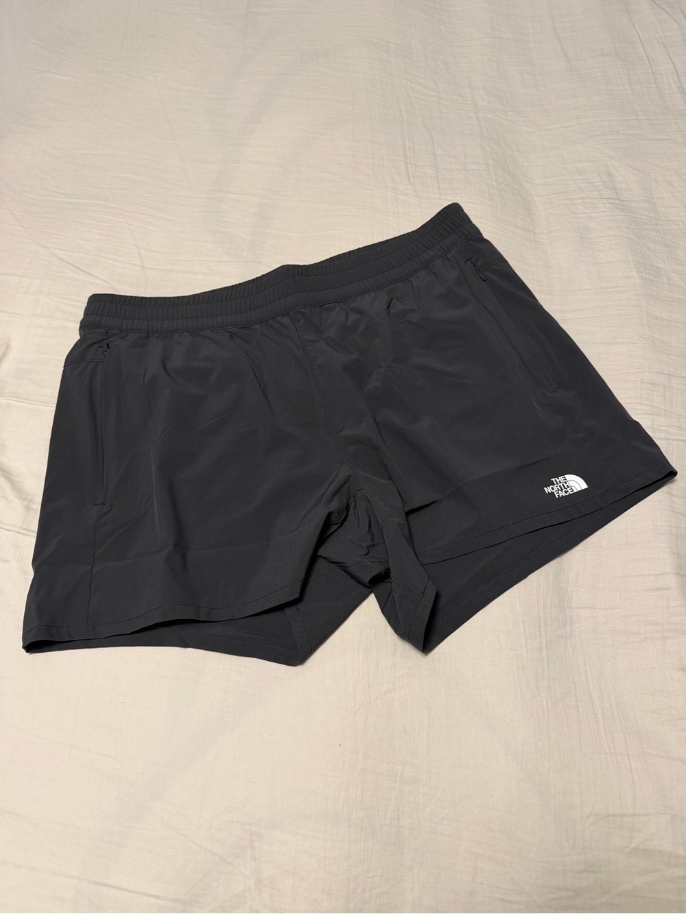 The North Face Black Running Shorts with Logo